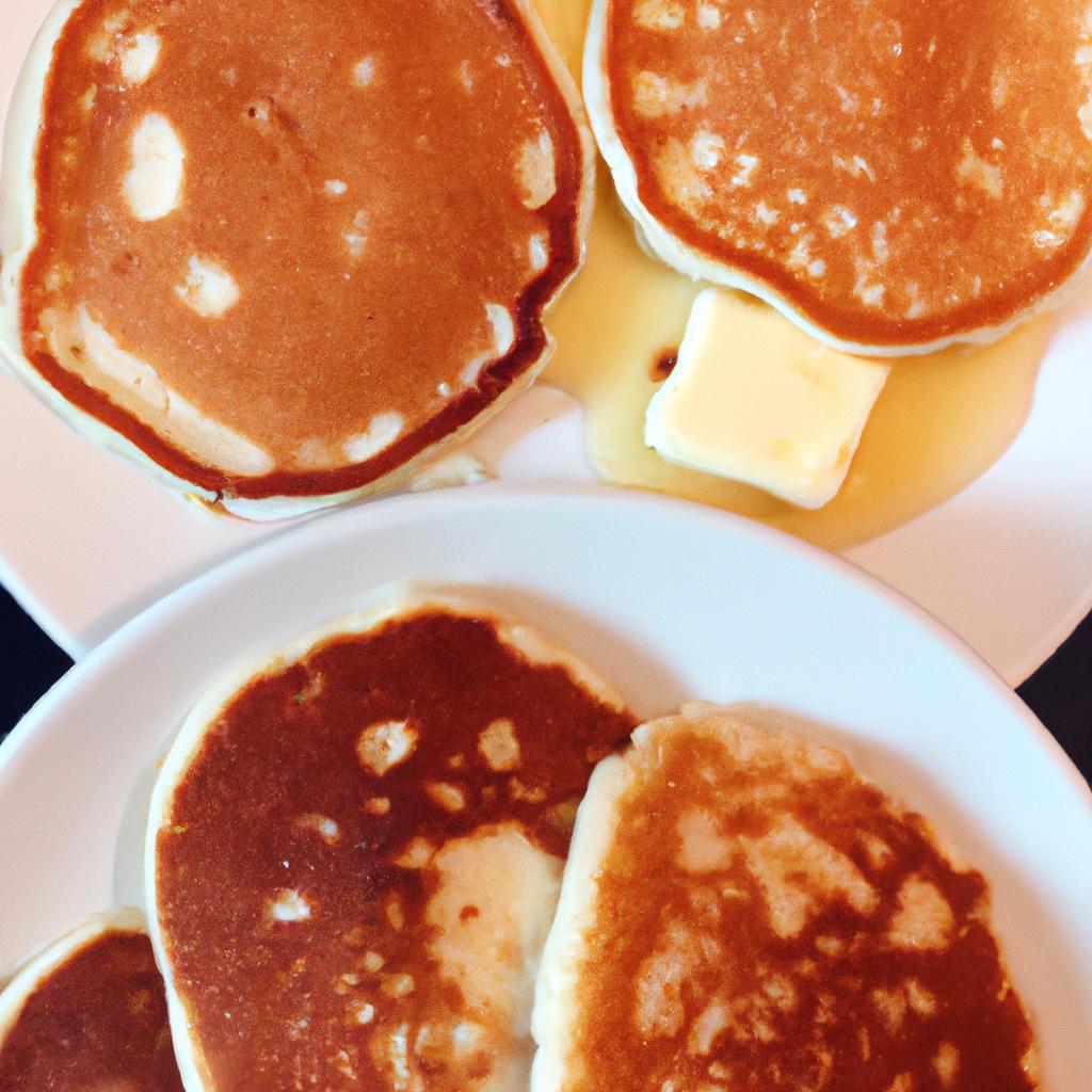 small batch homemade pancakes