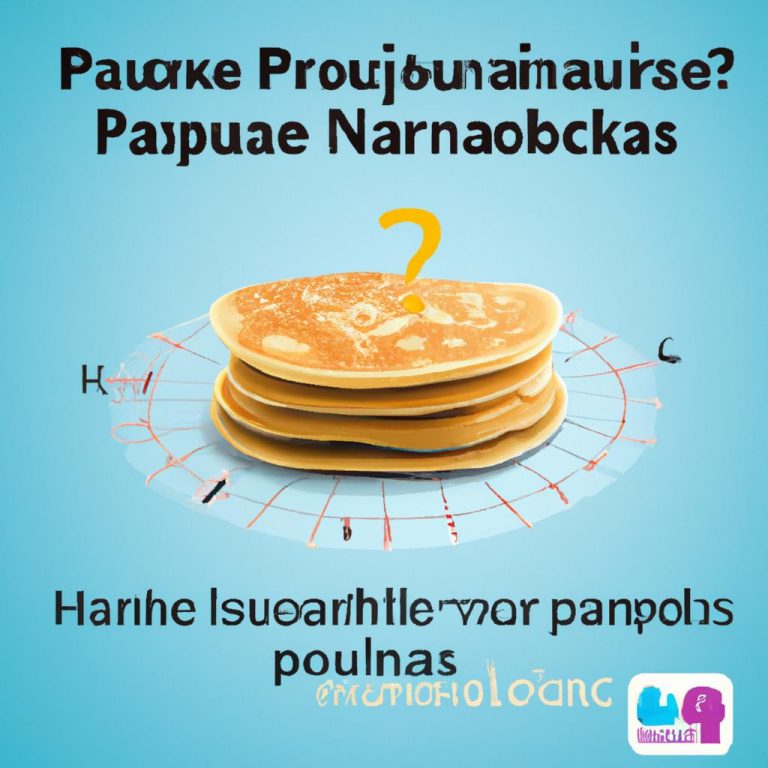 How to Making Pancakes without numbers