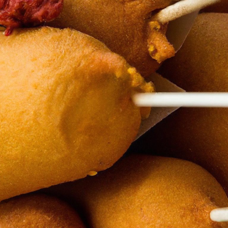 Corn Dogs à la Pancake Mix: A Tasty Twist on a Classic Fair Favorite!