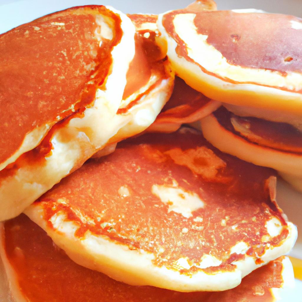 small batch homemade⁣ pancakes