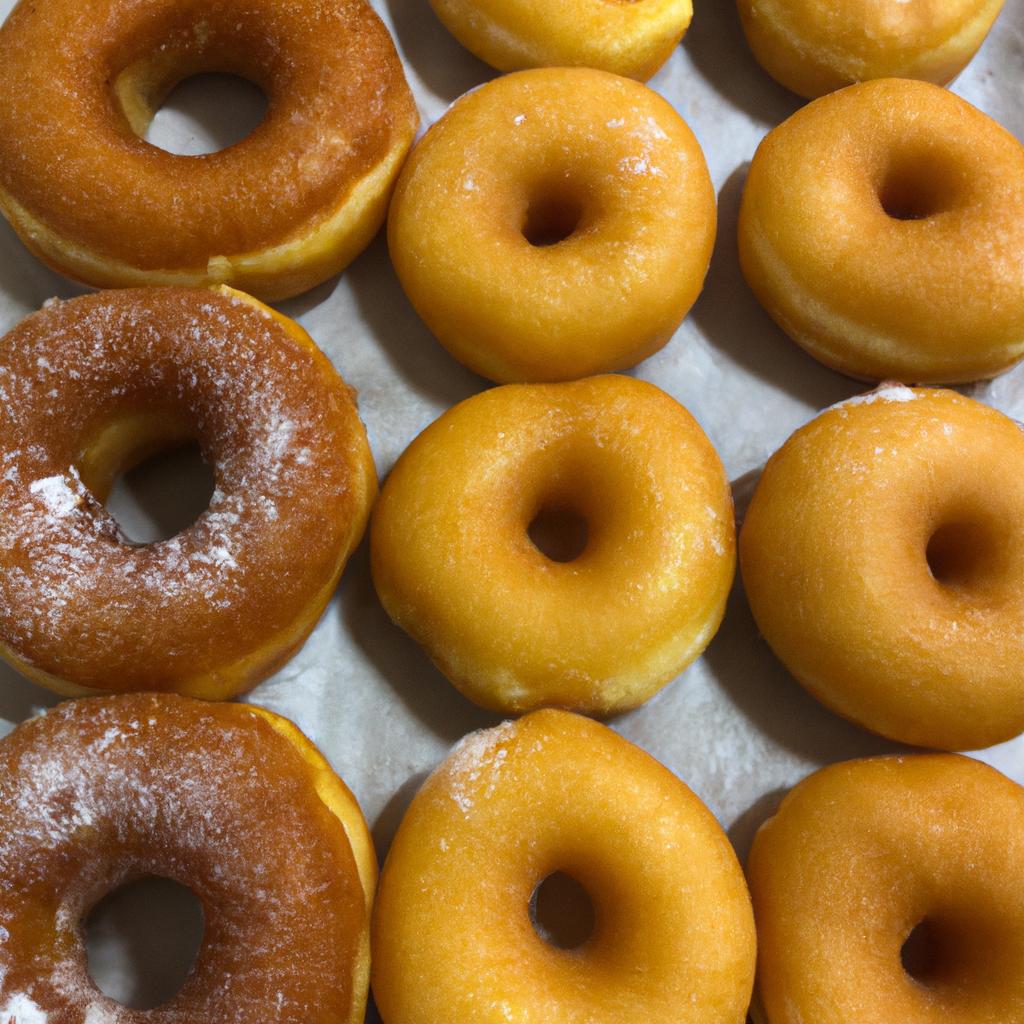 homemade donuts with pancake mix