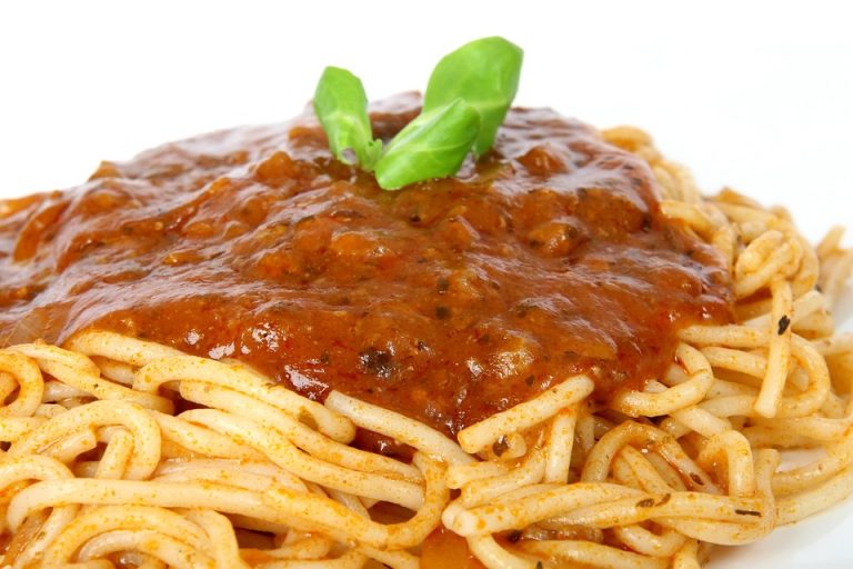 spaghetti sauce