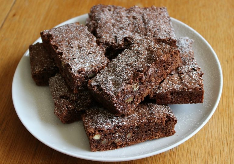 homemade brownies