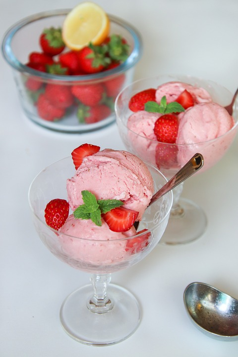 homemade ice cream