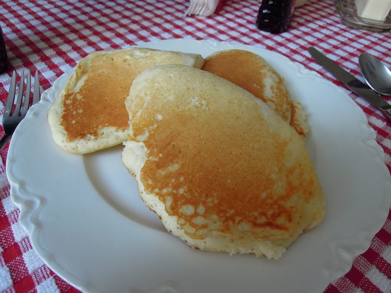 homemade pancakes