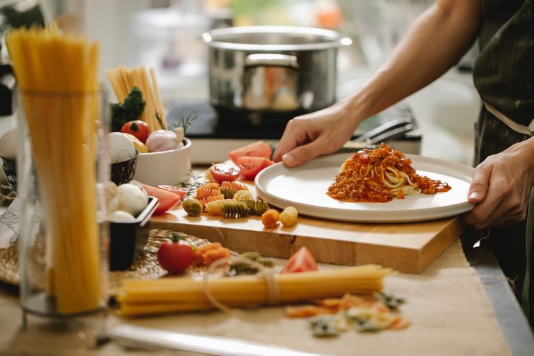 Homemade Spaghetti Sauce with Garden Tomatoes